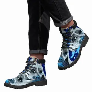 Men Nerpa Prints Street Art Interior Design Decor Ideas Ecology Recycling Mid Top Boots