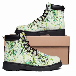 Men Spring Mid Top Boots