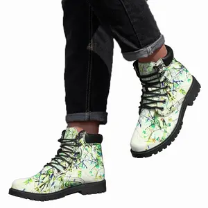 Men Spring Mid Top Boots