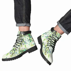 Men Spring Mid Top Boots