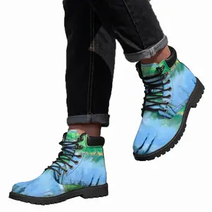 Men Joint Mid Top Boots