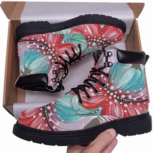 Men Floral Impromptu Mid Top Boots