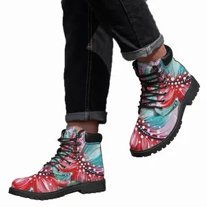 Men Floral Impromptu Mid Top Boots