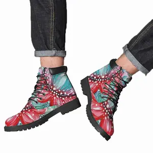 Men Floral Impromptu Mid Top Boots