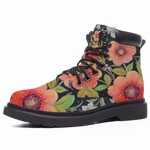 Men Spring Bouquet Mid Top Boots