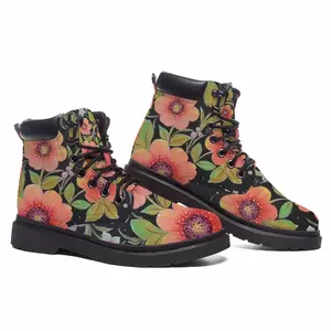 Men Spring Bouquet Mid Top Boots