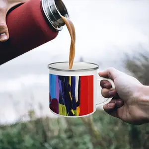 The Shopping Enamel Mug