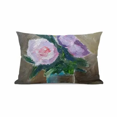 Rose Polyester Pillow (Rectangle, Multi-Size)