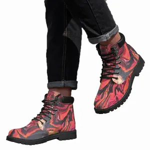 Men A Violet Noise Mid Top Boots