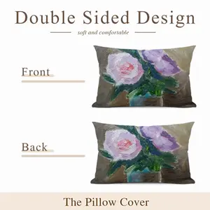 Rose Polyester Pillow (Rectangle, Multi-Size)