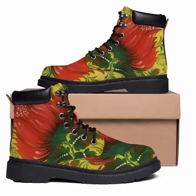 Men Early Spring Mid Top Boots