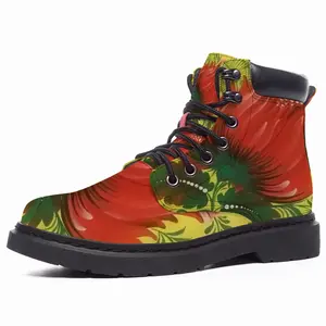 Men Early Spring Mid Top Boots