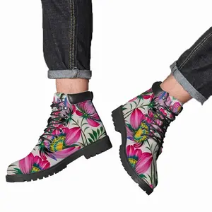 Men Finally Spring Mid Top Boots