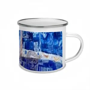 True Blue Enamel Mug