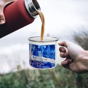 True Blue Enamel Mug