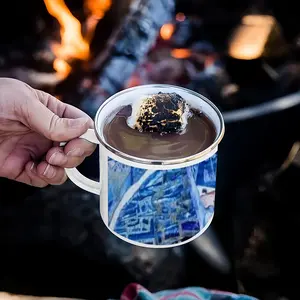 True Blue Enamel Mug