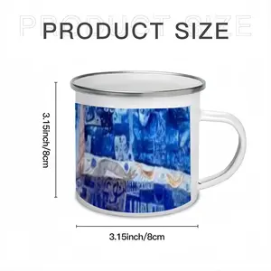 True Blue Enamel Mug