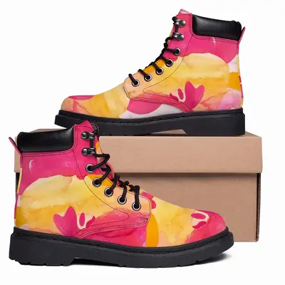 Men Lychee Mid Top Boots