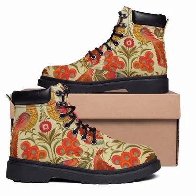 Men The Tree Of Life Mid Top Boots