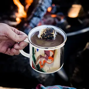 Sleepless Enamel Mug