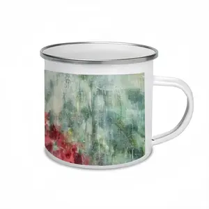 Paradise Flowers Enamel Mug