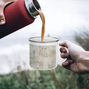 White Medina Enamel Mug