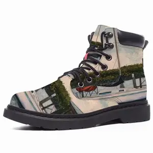 Men Sailboat South Florida Mid Top Boots