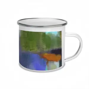 From My Window Enamel Mug