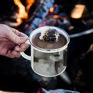 Rainy Day Enamel Mug