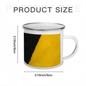 Pubic Flag Spain Enamel Mug