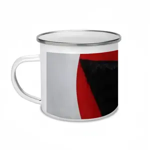 Pubic Flag Japan Enamel Mug