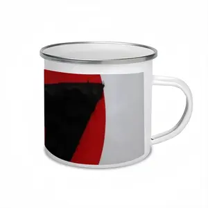 Pubic Flag Japan Enamel Mug