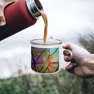 Hypnotic Universe Enamel Mug