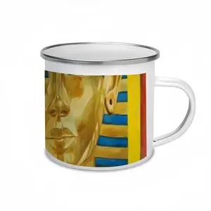 Tut Bluebird And Watermelon Enamel Mug