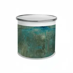 Imaginary Landscape Japanese Enamel Mug