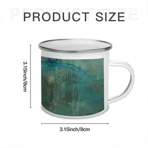 Imaginary Landscape Japanese Enamel Mug