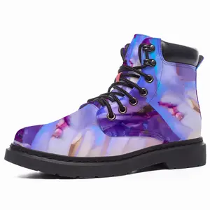 Men Flower #01 Mid Top Boots