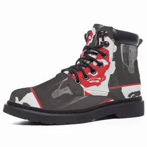 Men Negative Mid Top Boots