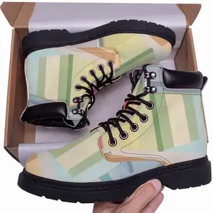 Men Color Rhytm Mid Top Boots