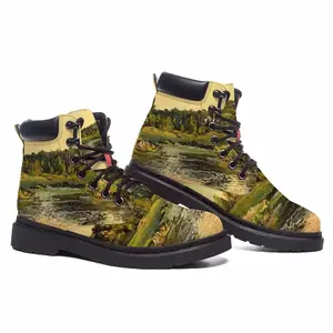 Men Countryside Pond Mid Top Boots