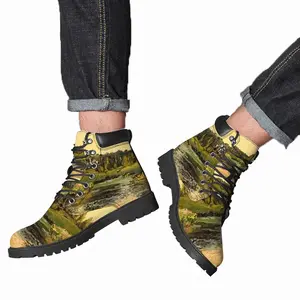 Men Countryside Pond Mid Top Boots