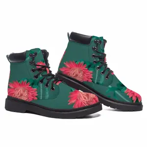 Men Flower#01 Mid Top Boots