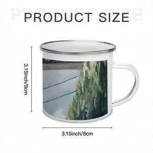 Space & Time Enamel Mug