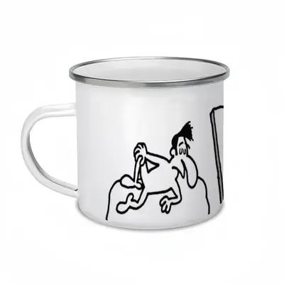 Art Lover Enamel Mug