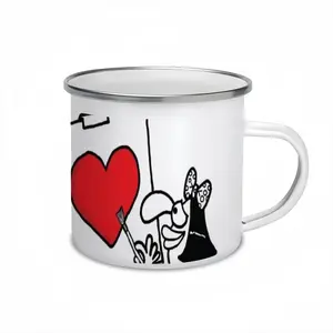 Art Lover Enamel Mug