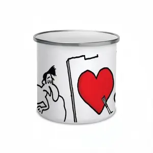 Art Lover Enamel Mug