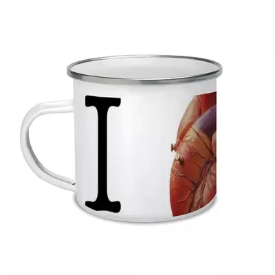 I Love You Enamel Mug