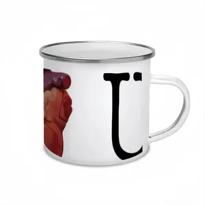 I Love You Enamel Mug