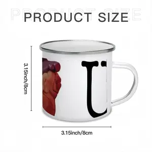 I Love You Enamel Mug