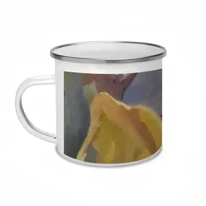 Bull Entering The Bullring In Camargue Enamel Mug